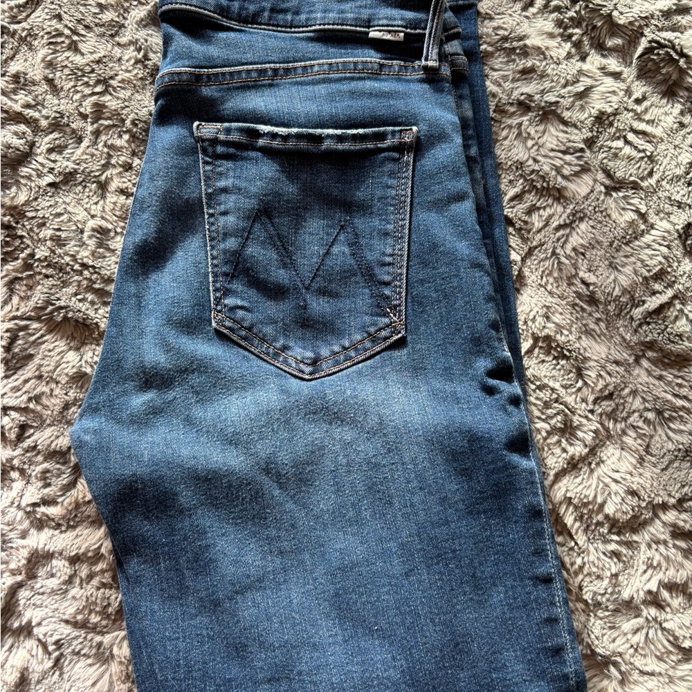 MOTHER Classic Blue Denim Jeans